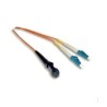 Belkin Cable Duplex FiberOptic LC ST câble de réseau Orange 1 m