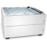 HP Bac papier et socle Color LaserJet 2x550-sheet